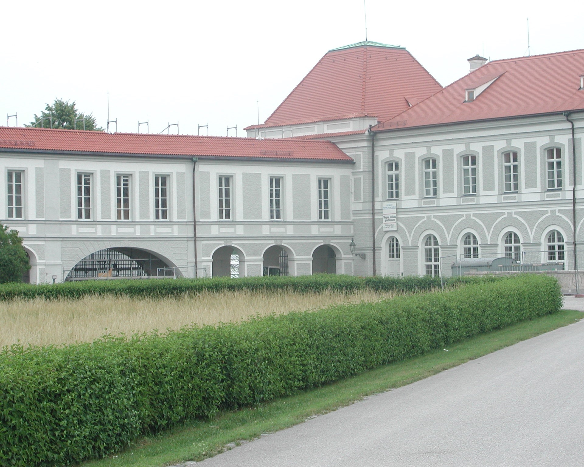 Schloß Nymphenburg: Mönch- und Nonnendeckung